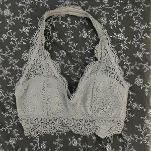 Aerie Lace Halter Top Bralette